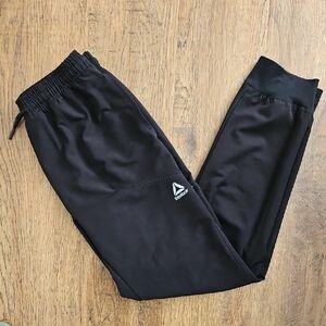 Boy's Black Reebok Joggers, Size 14/16